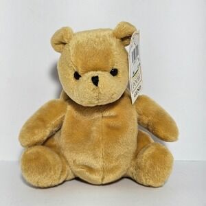 Disney Classic Pooh Plush Bear Gund‎ Honey Gold Stuffed 6" Vintage Style NWT